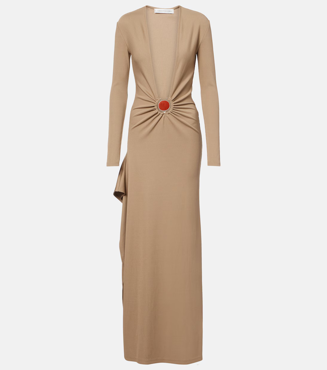 Mineral Stone embellished jersey maxi dress | Mytheresa (UK)