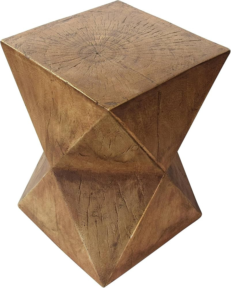 Christopher Knight Home Lux Outdoor Lightweight Concrete Accent Table, Natural | Amazon (US)