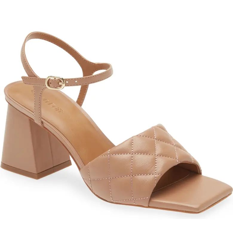 Open Edit Austyn Quilted Sandal | Nordstrom | Nordstrom