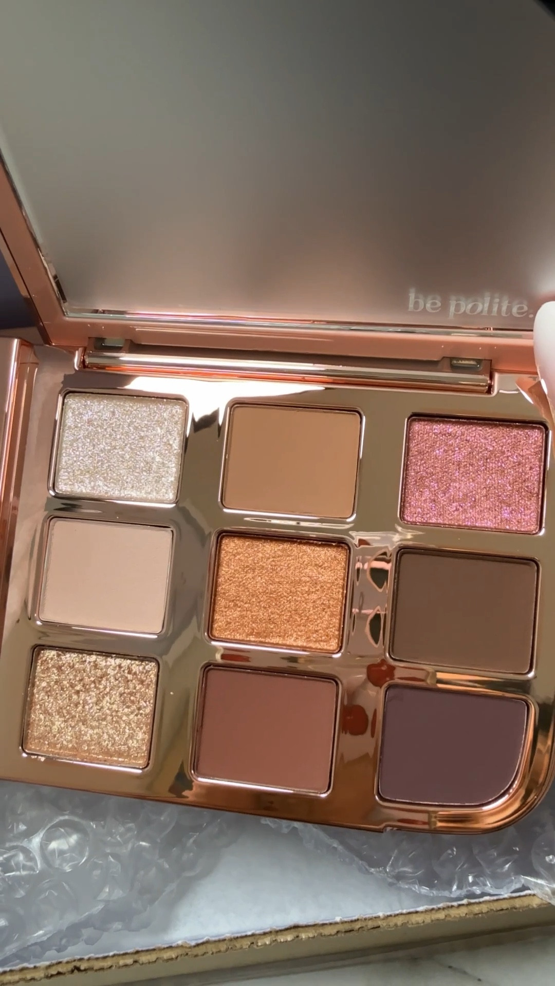 Polite Society VIP Eyeshadow Palette. Your go-to holiday eyeshadows all in one palette! Perfect for travel too. 

#LTKSeasonal #LTKOver40 #LTKBeauty