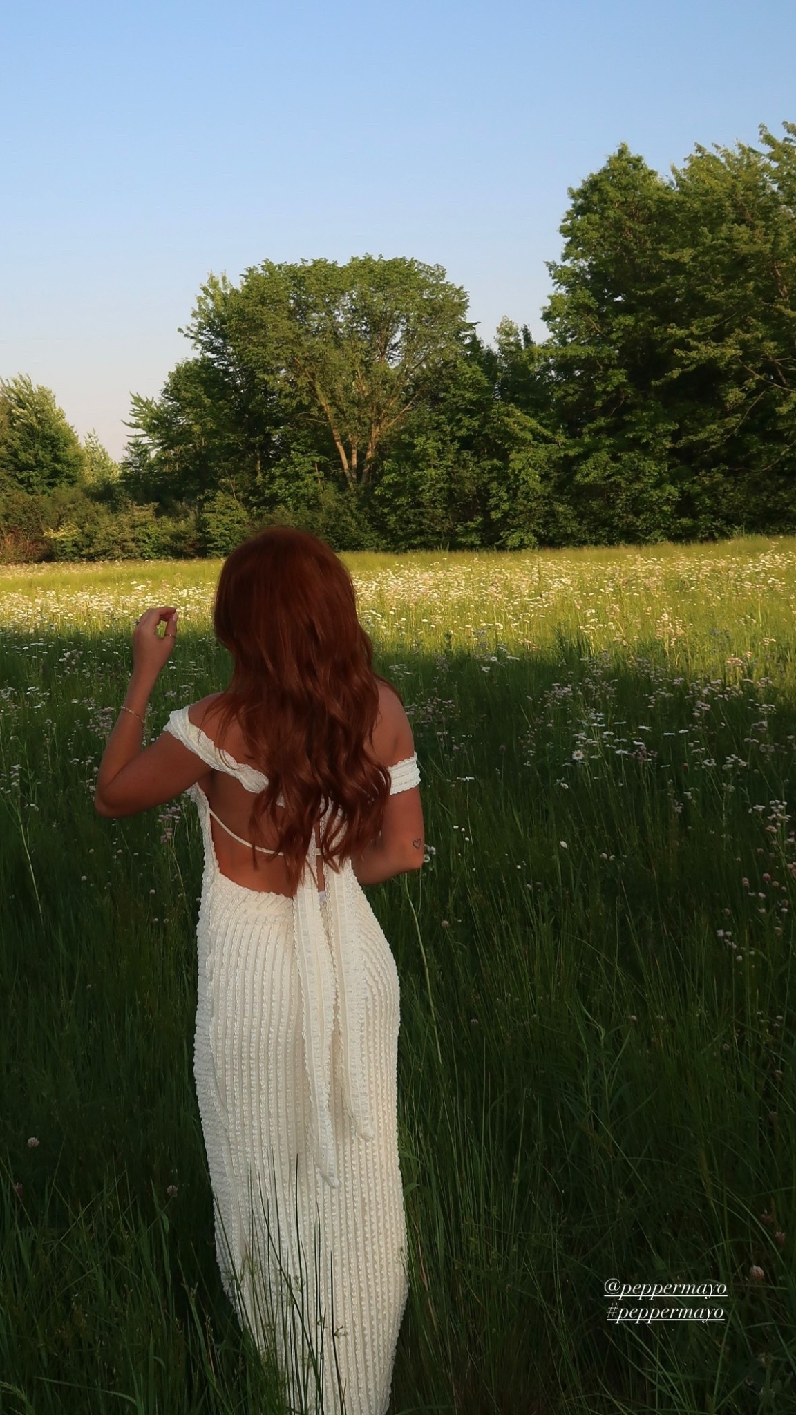 @peppermayo 
#peppermayo
Wearing a size small

#LTKPetite #LTKStyleTip #LTKWedding