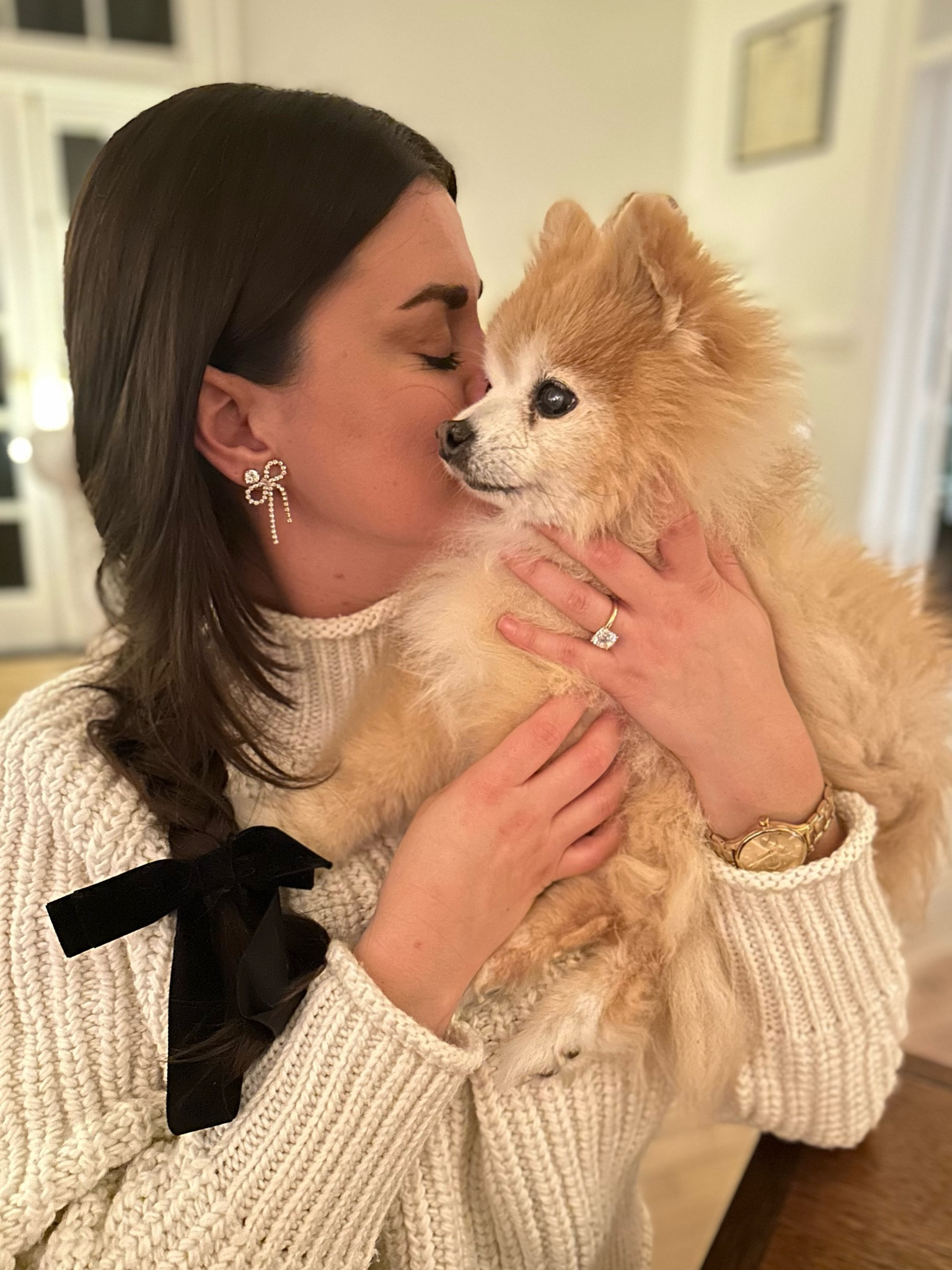 Bow earrings 

#LTKHoliday #LTKSeasonal #LTKGiftGuide