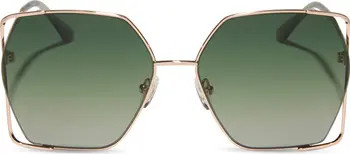 Donna IV 61mm Gradient Polarized Square Sunglasses | Nordstrom