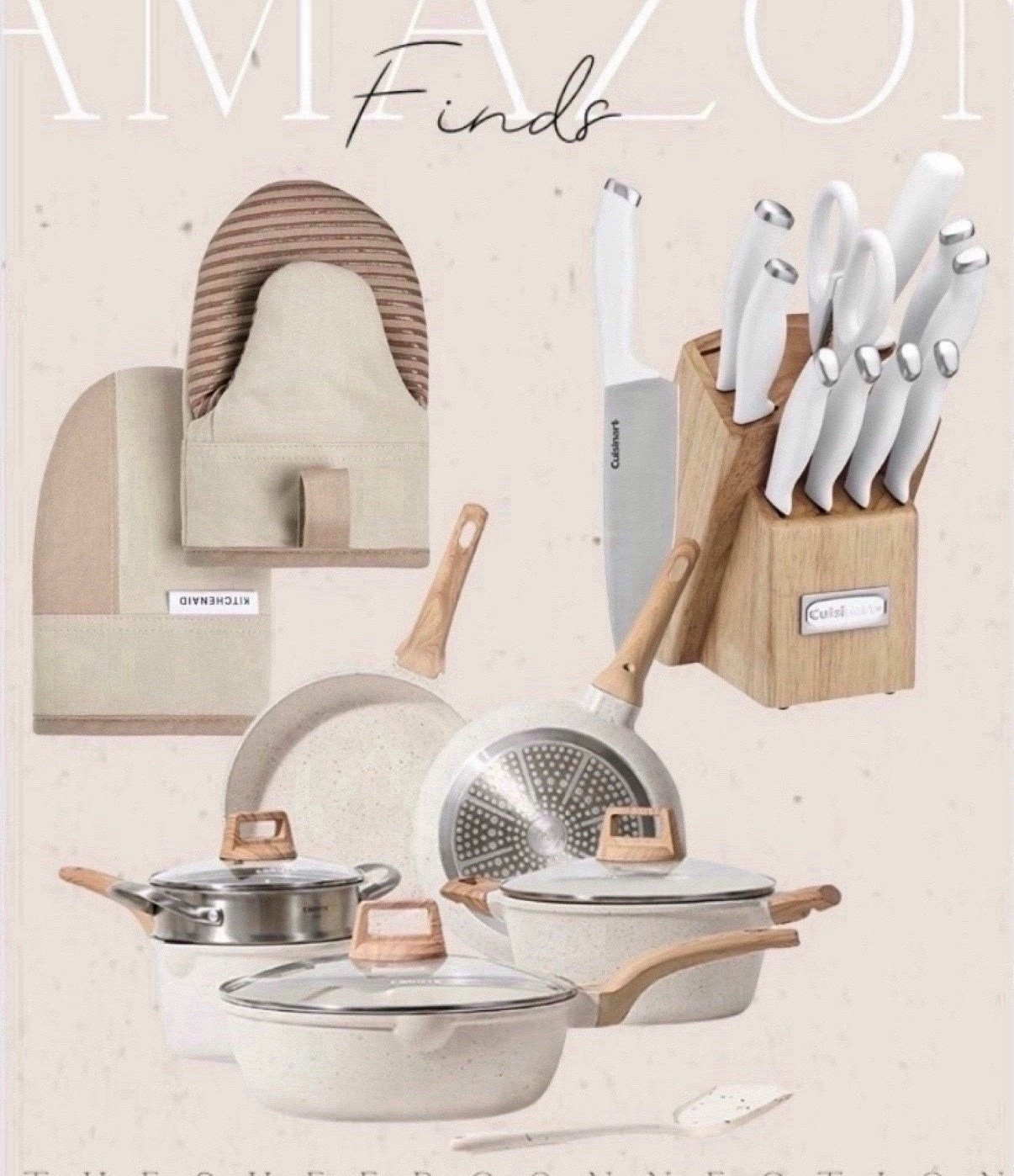 Amazon bestsellers


Kitchen favorites.  #neutralhome #founditonamazon