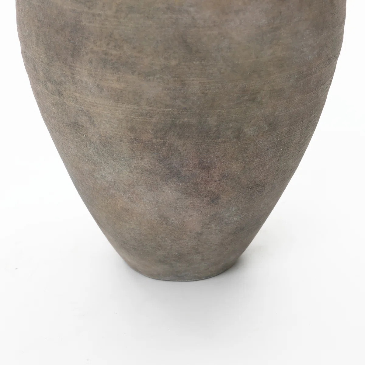 Rustic Ceramic Vase, Terracotta Pot Home Decor with Earthy Gray-Brown Finish, Multi Shape & Size ... | Wayfair North America