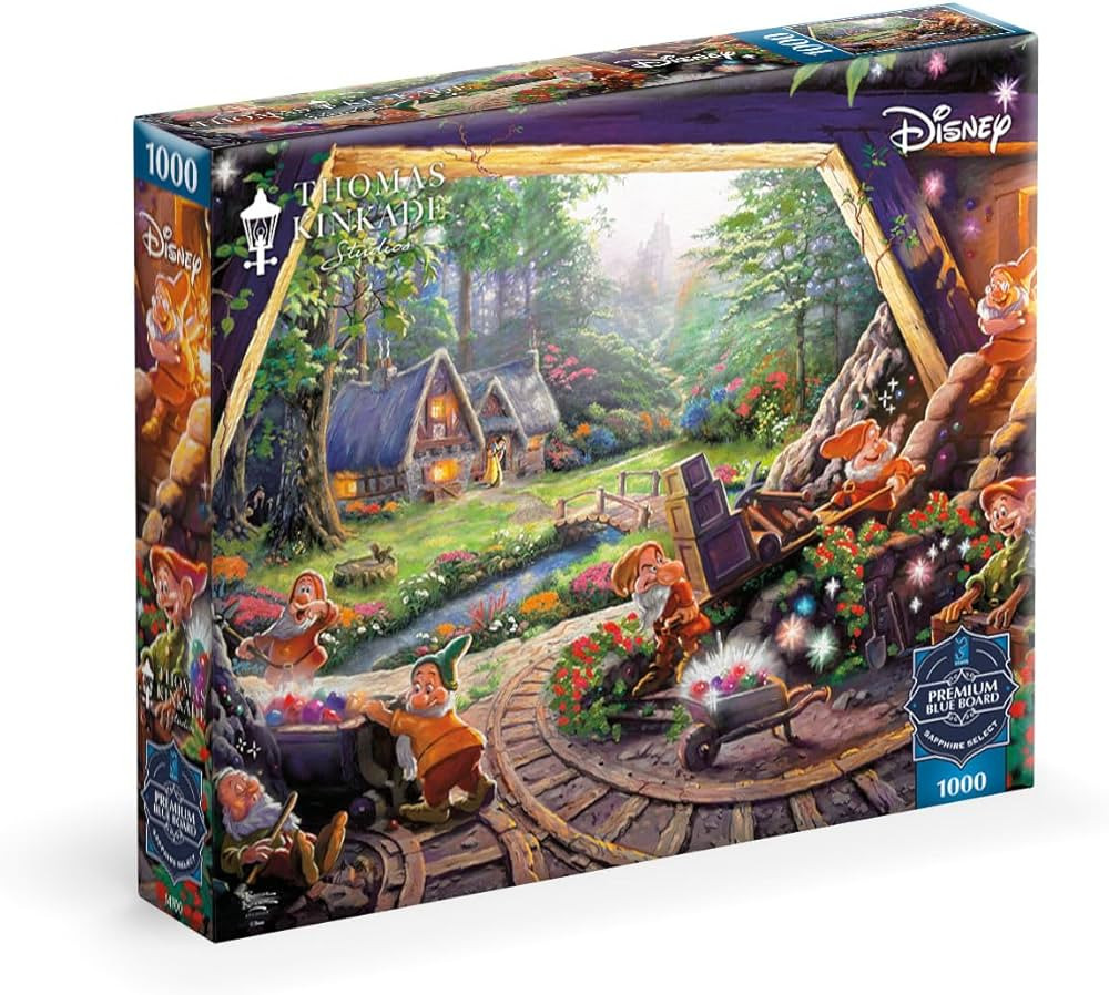 Buffalo Games - Sapphire Select - Disney - Thomas Kinkade - Snow White - 1000 Piece Jigsaw Puzzle... | Amazon (US)