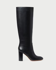 Goldy Black Leather Tall Boot | Loeffler Randall