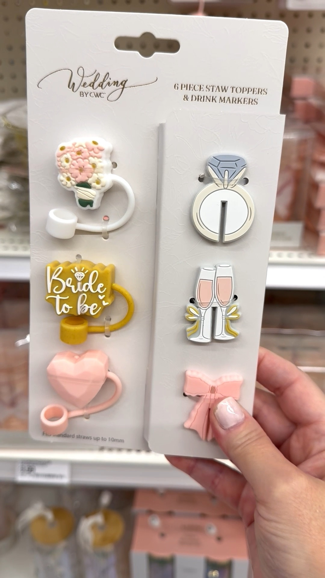 These are so cute for the bride-to-be and bachelorette party trips! 💍

#strawtoppers #drinkmarkers #bride #bachelorette #bachtrip #target #stanleystrawtoppers #wedding #bachlorettedecor

#LTKWedding #LTKActive