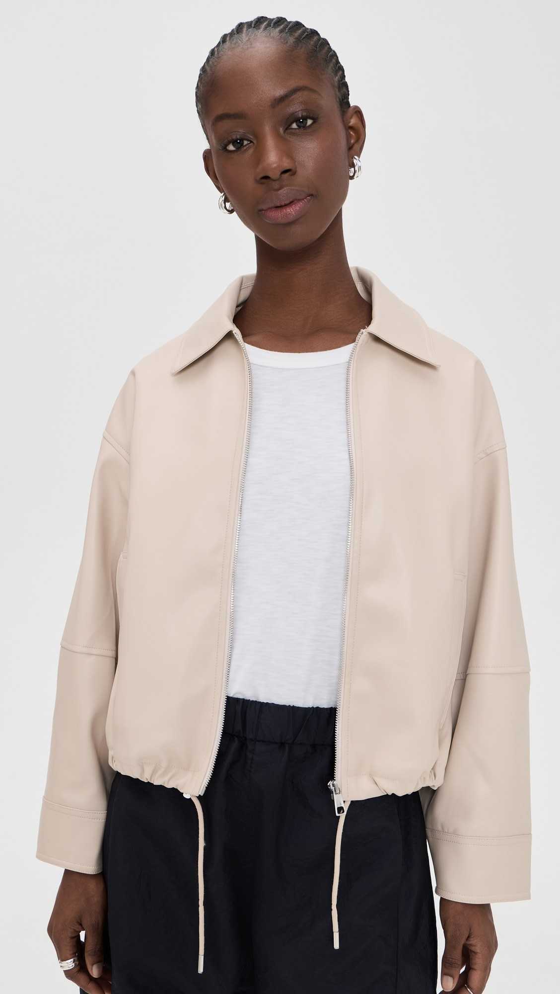 Ada Sans Faux Leather Jacket | Shopbop