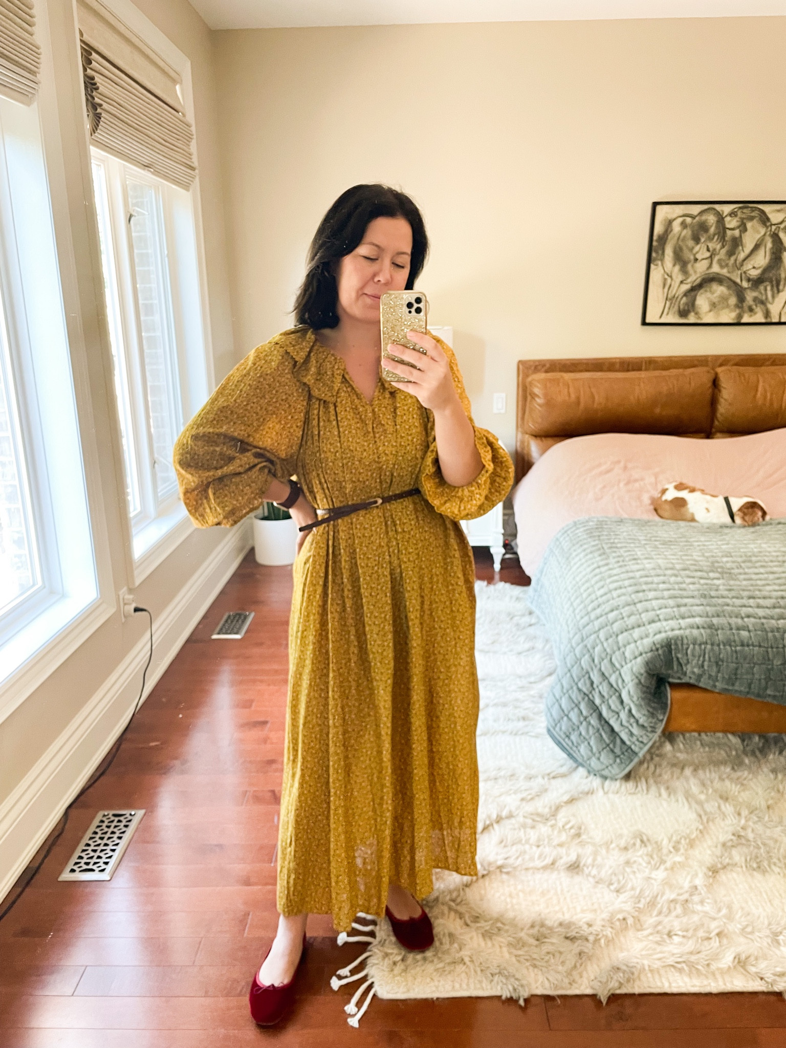 I love a maxi dress for fall! This mustard floral is the perfect color for the season  

#LTKworkwear #LTKover40 #LTKstyletip