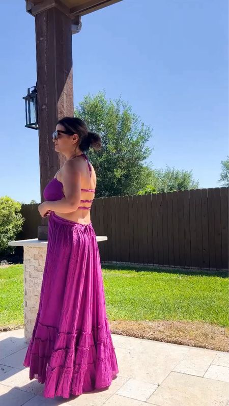 Purple spring dress 

#LTKfindsunder50 #LTKVideo #LTKover40