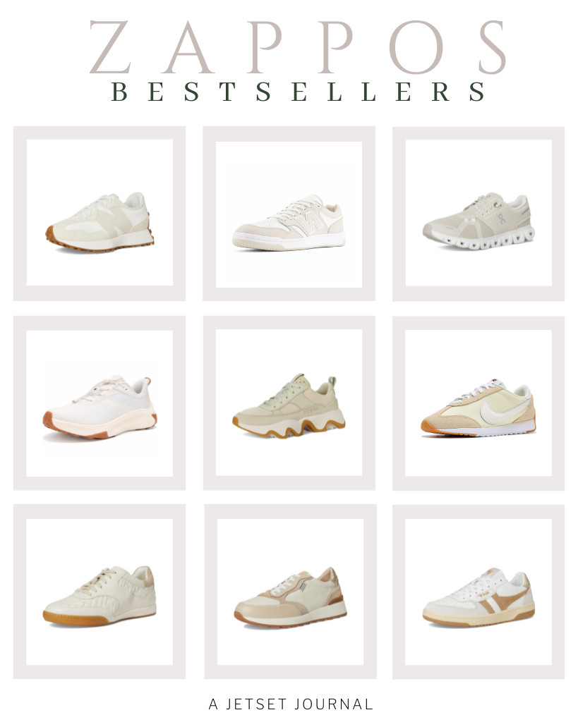 If you love sneakers, you're in for a treat! Our list of Zappos Bestsellers is full of amazing finds. Some of my faves include On's Cloud 6, New Balance Classics BB480L v1, and SOREL Kinetic Impact II Wonder Lace. They are both comfy and chic! 

 #LTKSeasonal #LTKSaleAlert #LTKTravel