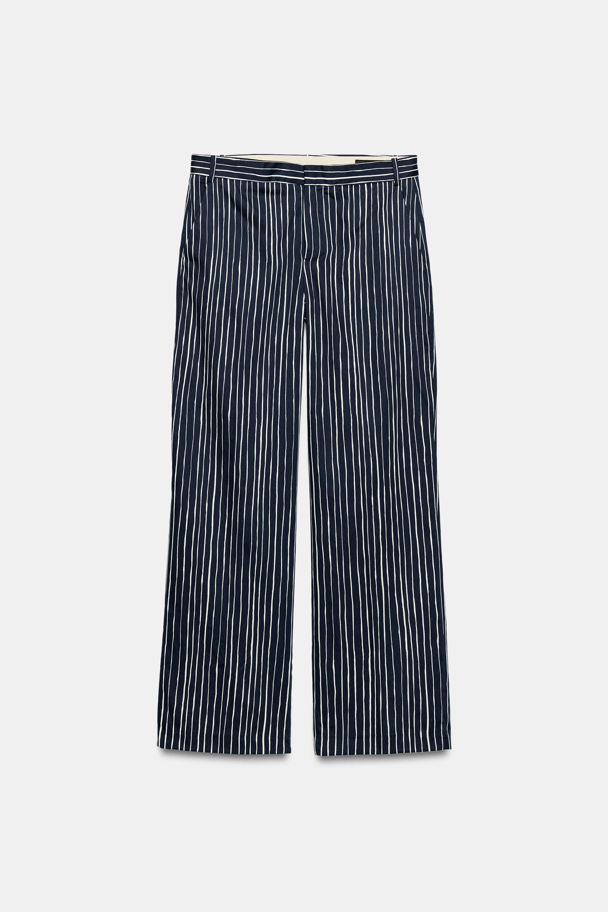 ZW COLLECTION STRIPED PANTS | Zara US