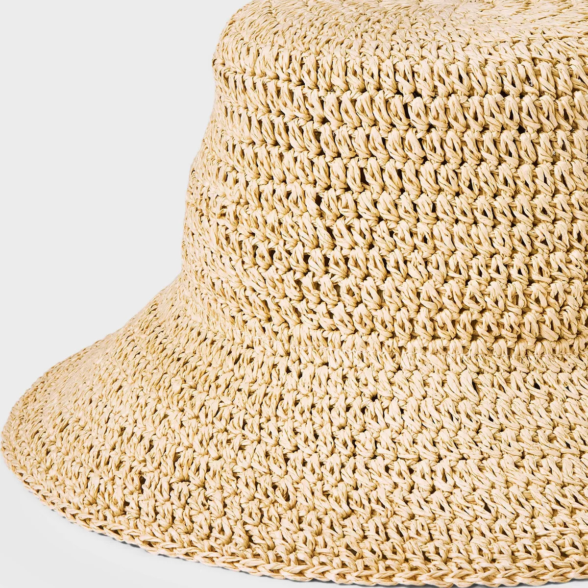 Straw Bucket Hat - Universal Thread™ Off-White | Target