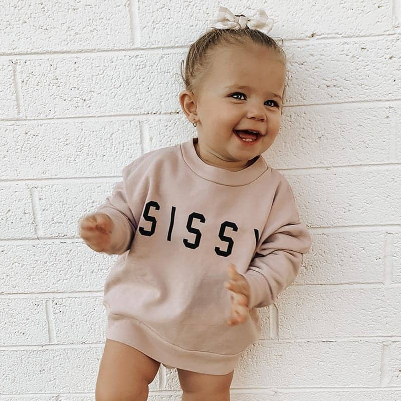 Baby Sissy® Everyday Girls Sweatshirt in Dream Color - Ford And Wyatt | Ford and Wyatt