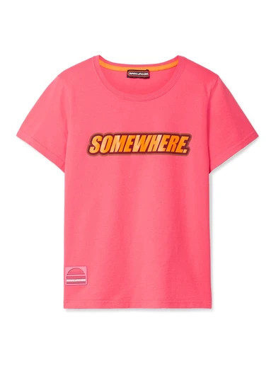 Somewhere printed cotton-jersey T-shirt | NET-A-PORTER (US)