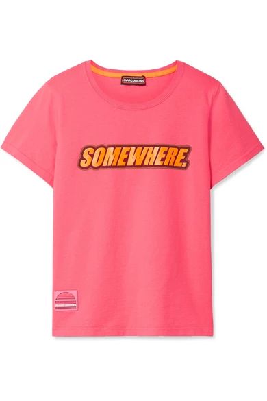 Somewhere printed cotton-jersey T-shirt | NET-A-PORTER (US)