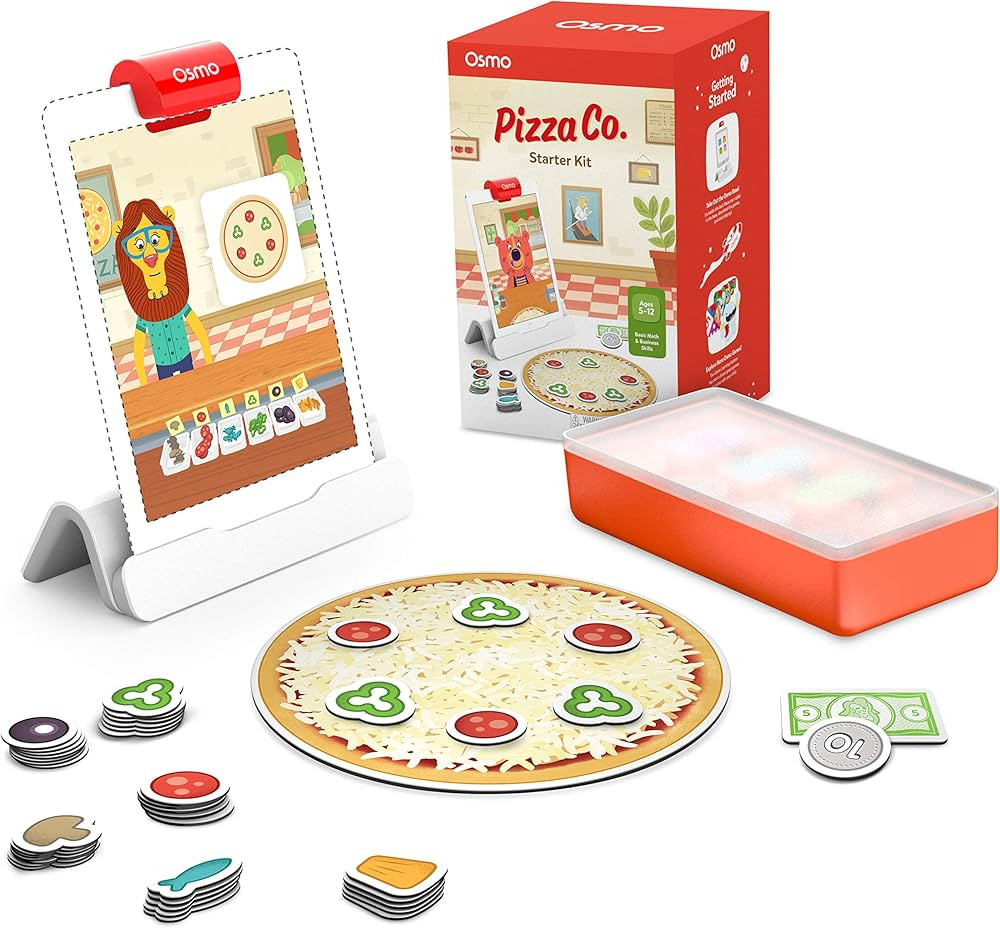 Osmo - Pizza Co. Starter Kit for iPad - Ages 5-12 - Communication Skills & Math iPad Base Include... | Amazon (US)