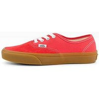 Vans Womens Authentic Trainers - Red | Very (UK)