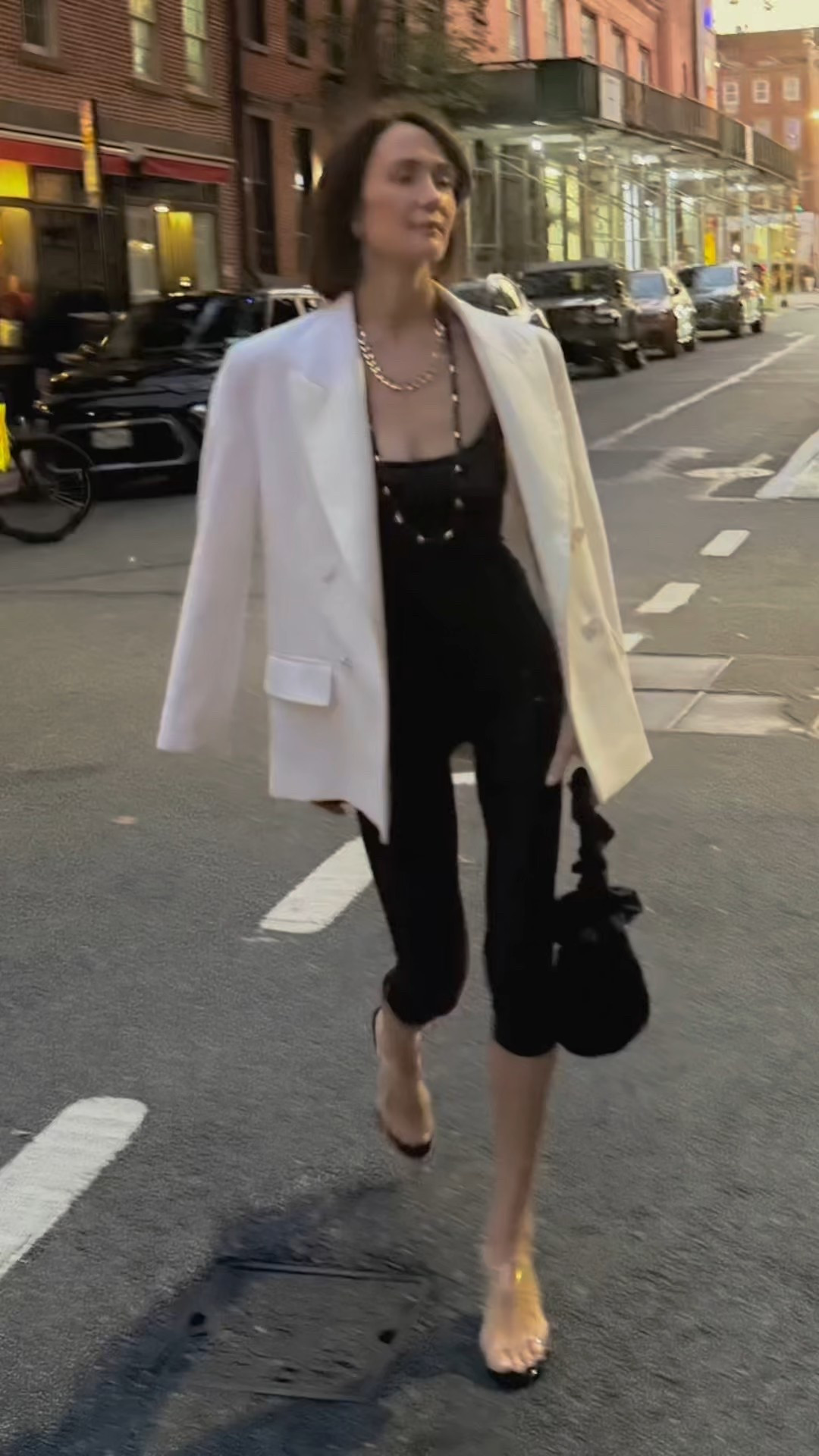 Black and white in NYC. A jumpsuit aka leotard, is a staple that should be in your closet. Dress up high or low, sporty or chic. It's a must have. 

#LTKActive #LTKStyleTip #LTKNYFW