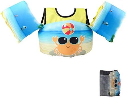 Elejolie Kid Swim Vest for Child Learn Swiming Training,Infant Safety Swim Aid for Toddler Boy&Gi... | Amazon (US)