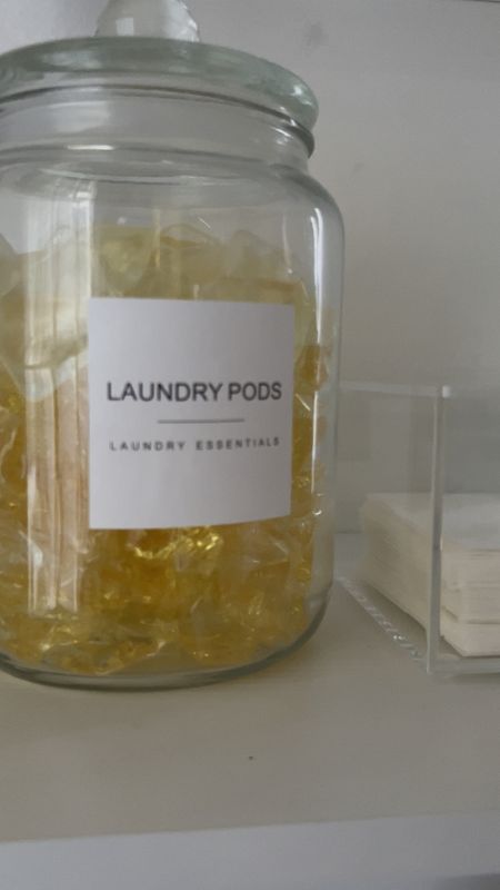 Amazon minimalist laundry 🤍 pods are @dropps
