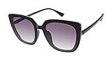 Vince Camuto VC964 Oversized UV Protective Cat Eye Sunglasses Luxe Gifts for Women, 62 mm, Black | Amazon (US)