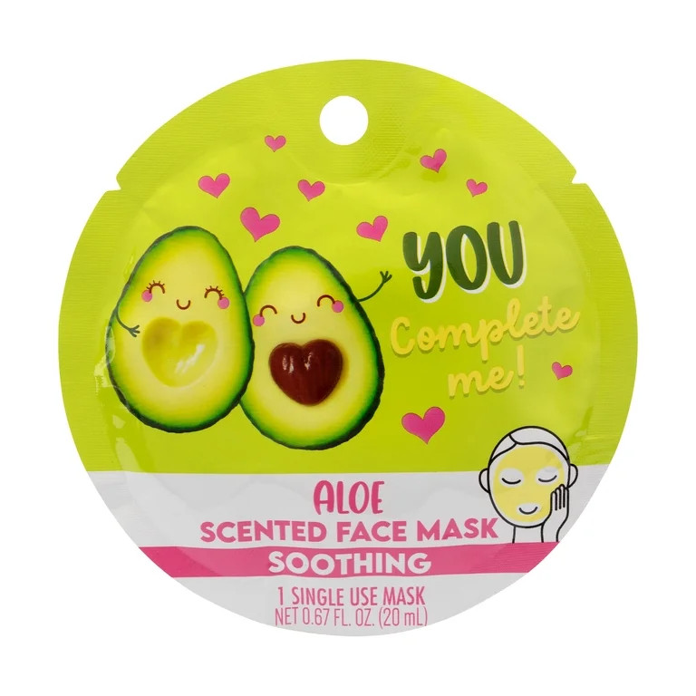 Taste Beauty Scented Face Masks - Aloe | Walmart (US)
