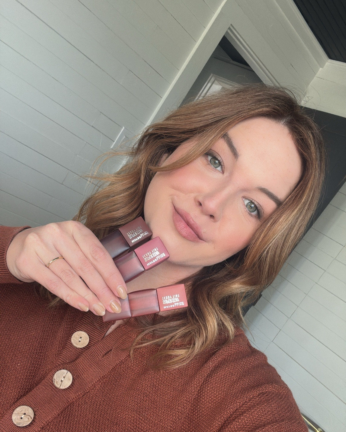 #AD I was finally able to get my hands on the new @maybelline Super Stay Teddy Tints - a smudge proof weightless blurring lip tint. These are SO comfortable on the lips and come in some stunning shades (Mascara Tear is my favorite) Be sure to check them out on your next @target stop! @shop.LTK  #liketkit #targetpartner #maybellinepartner #target