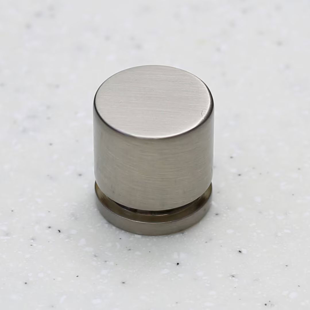 Hamilton Bowes 1 Satin Nickel Round Cabinet Knob - Etsy | Etsy (US)