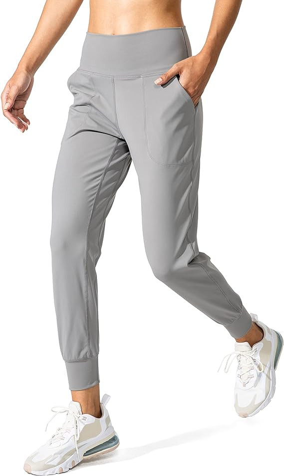G Gradual Women's Joggers High Waisted Yoga Pants with Pockets Loose Leggings for Women Workout, ... | Amazon (US)