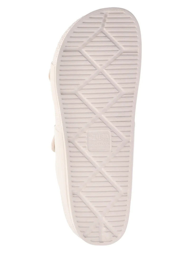 Time and Tru Women's Double Buckle EVA Slide Sandals - Walmart.com | Walmart (US)