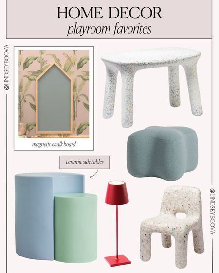 Playroom pieces that are perfect for a family friendly space 

#LTKkids #LTKhome #LTKfamily