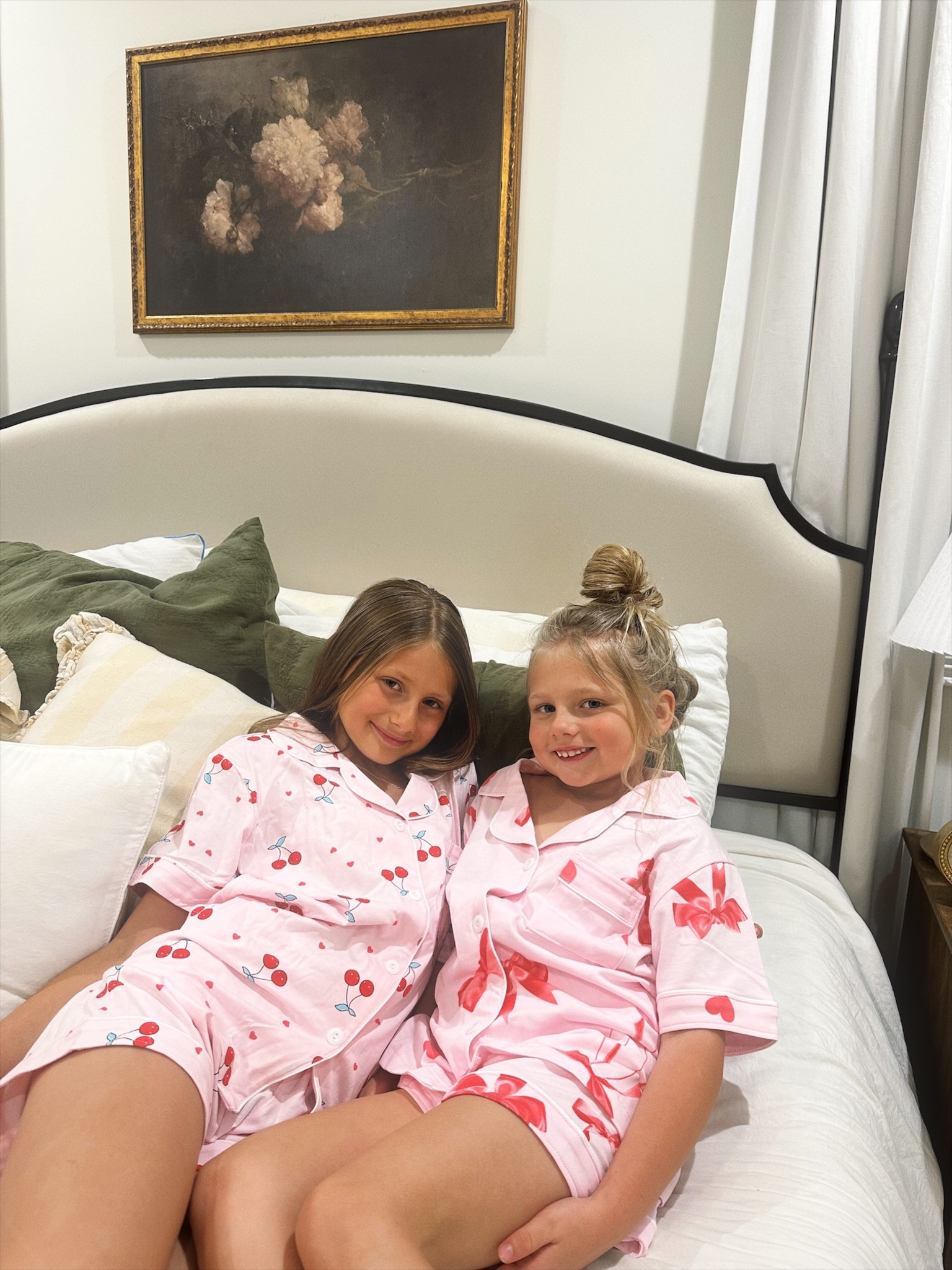 Girls girly pajama sets🎀🍒