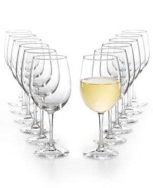 Martha Stewart Essentials 12-Pc. White Wine Glasses Set, Created for Macy's | Macys (US)