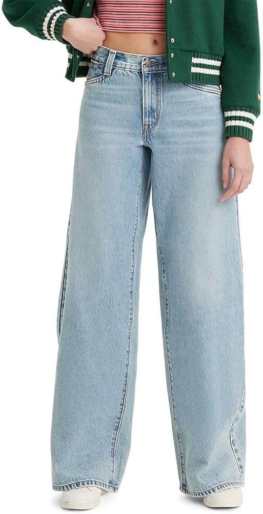 Levi's Women's 94 Baggy Wide Leg Jean (Also Available in Plus) | Amazon (US)