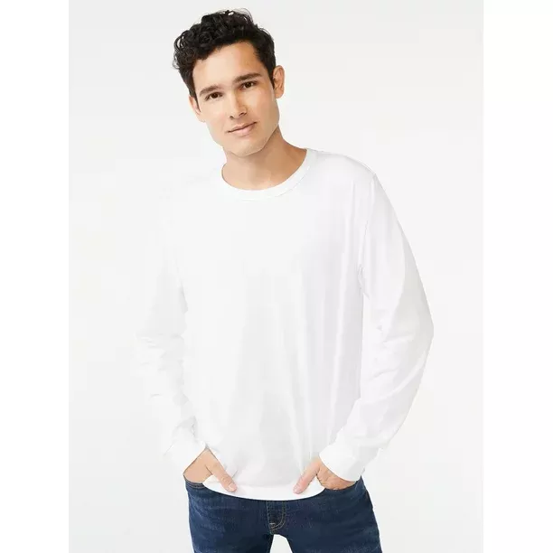George Men's Long Sleeve Over Shirt, Sizes S-3XL 