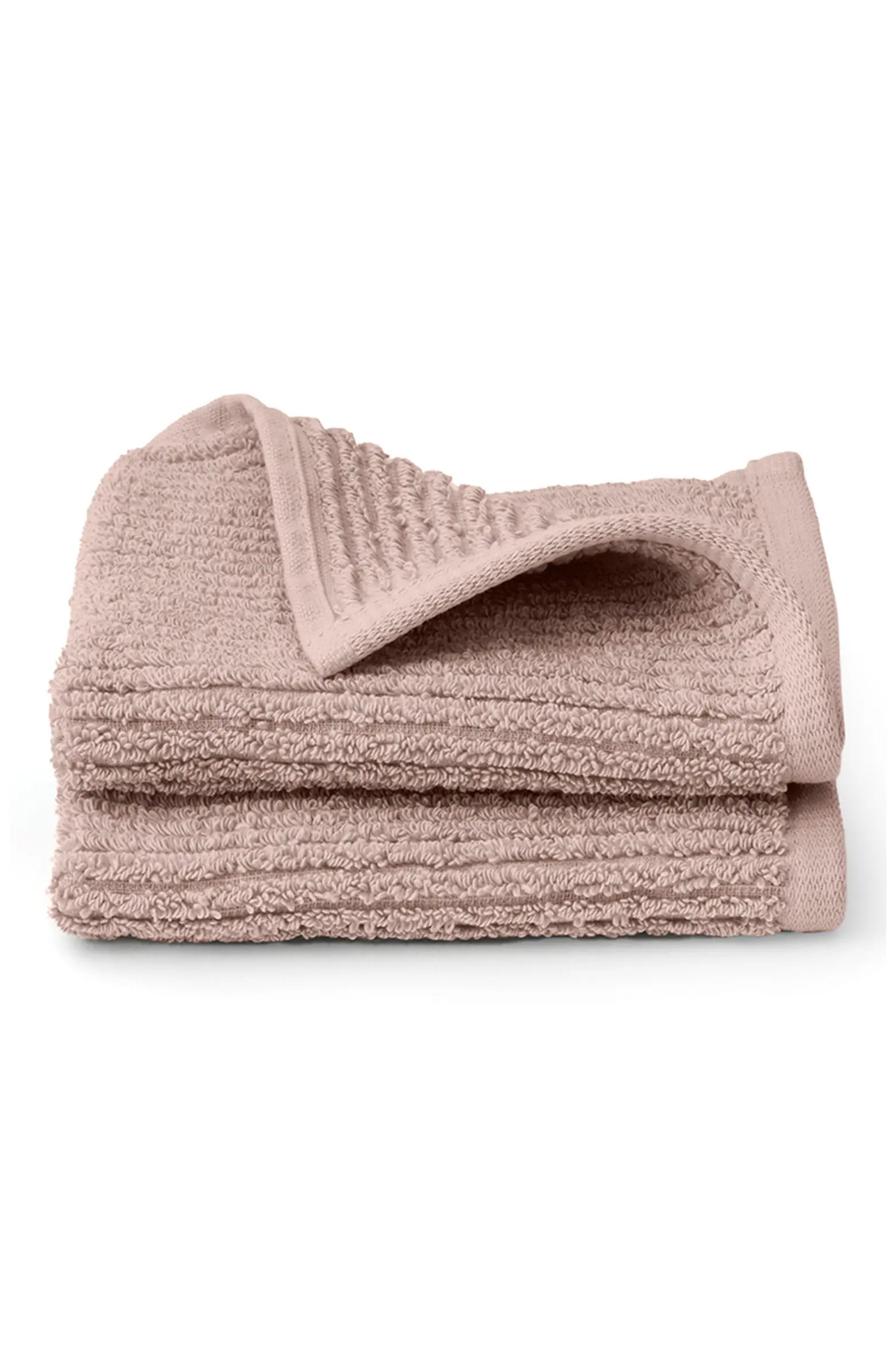 Boll & Branch Set of 2 Ribbed Organic Cotton Washcloths | Nordstrom | Nordstrom