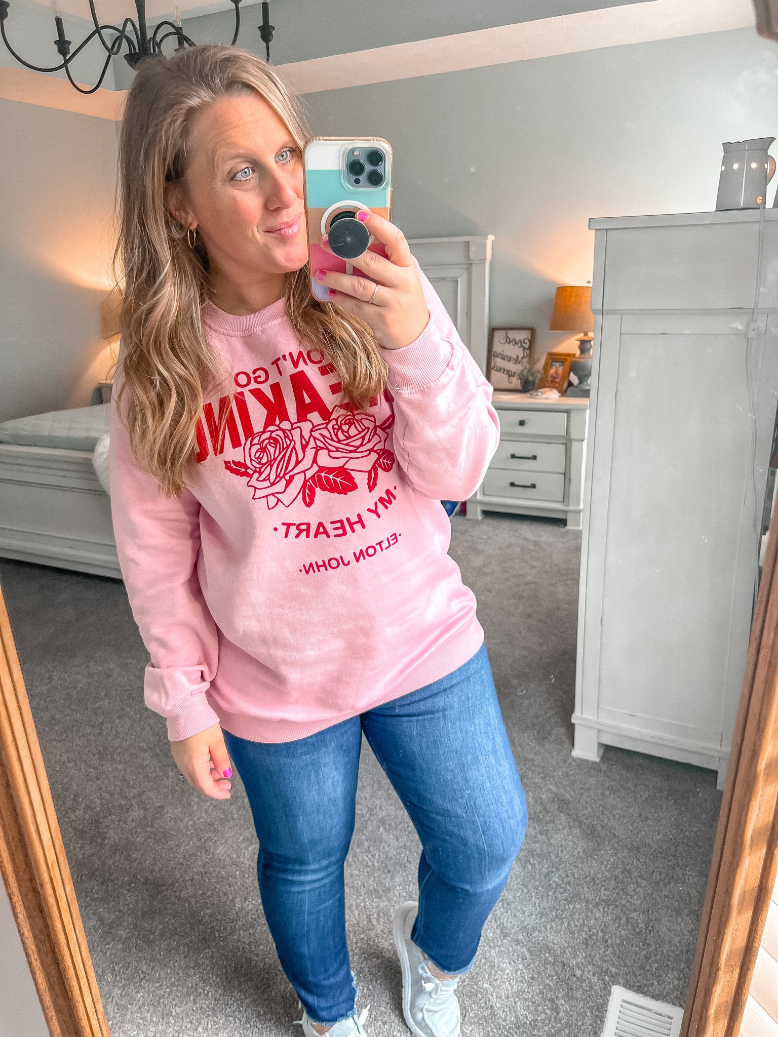 🌹💝RUN and get yourself this fuzzy warm soft (not to heavy and thick) valentines crew from Target! 

Paired with jeans and my favorite Zyia Unity Leggings! 

#LTKfindsunder100 #LTKSeasonal #LTKstyletip