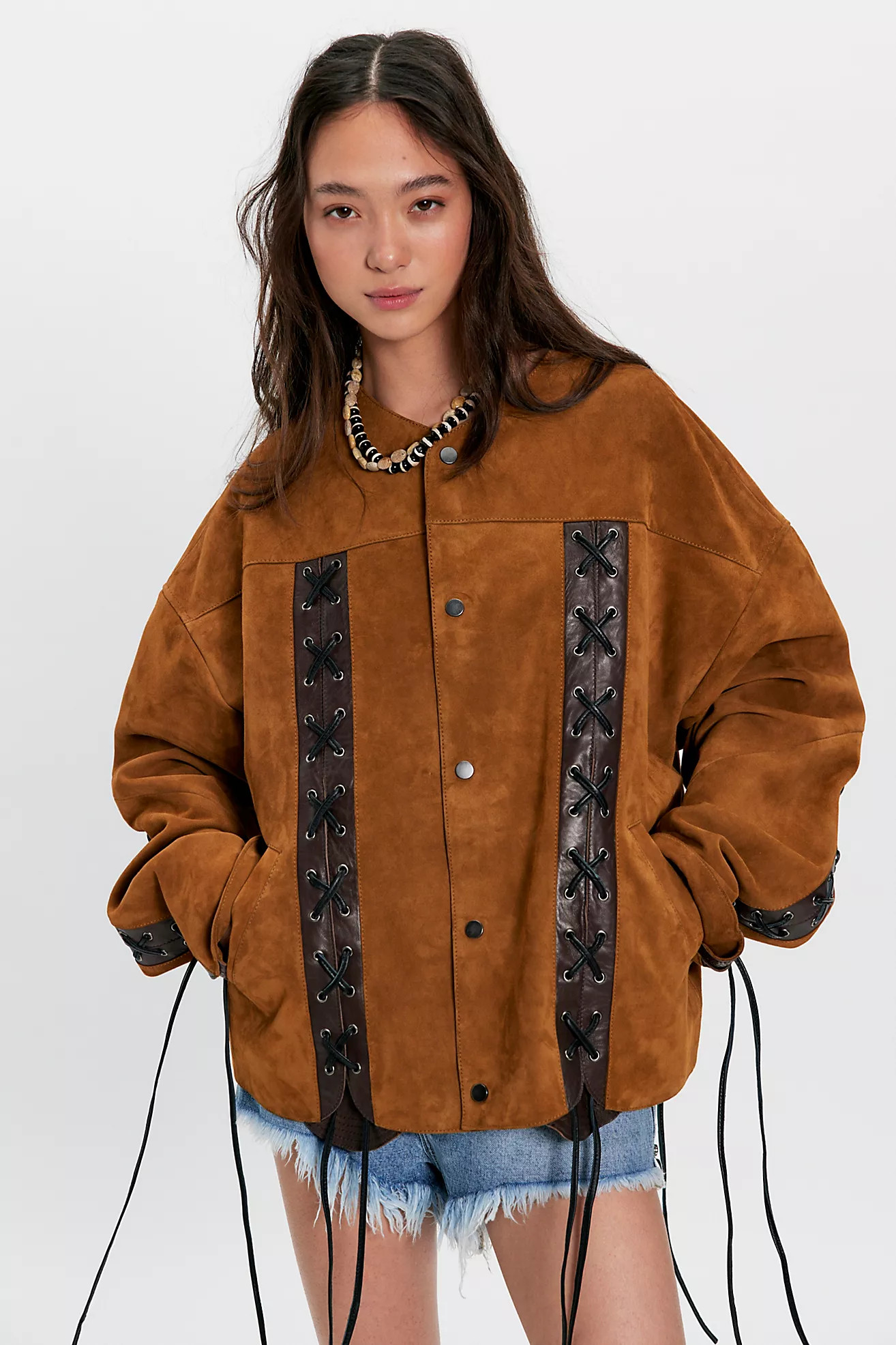Deadwood Romy Suede Jacket | Free People (UK)
