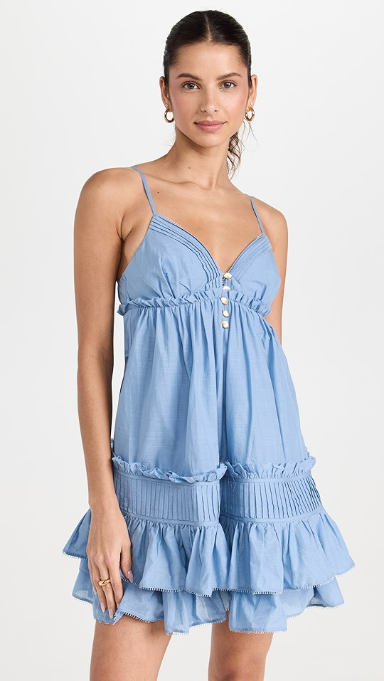 Talia Flounce Mini Dress | Shopbop