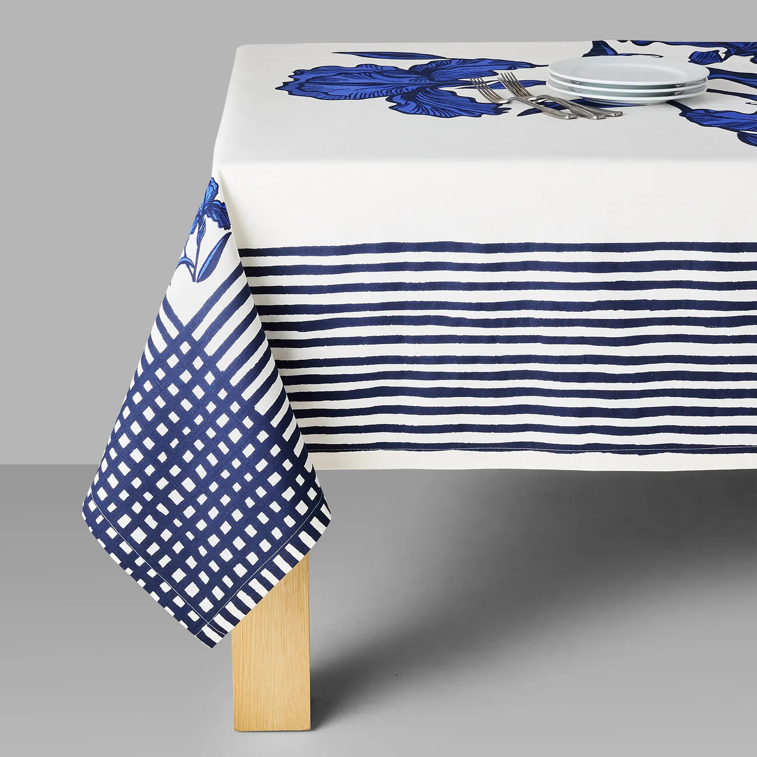 Mariana Vel\u00e1squez x Sur La Table Iris Tablecloth, 70" x 120" | Sur La Table