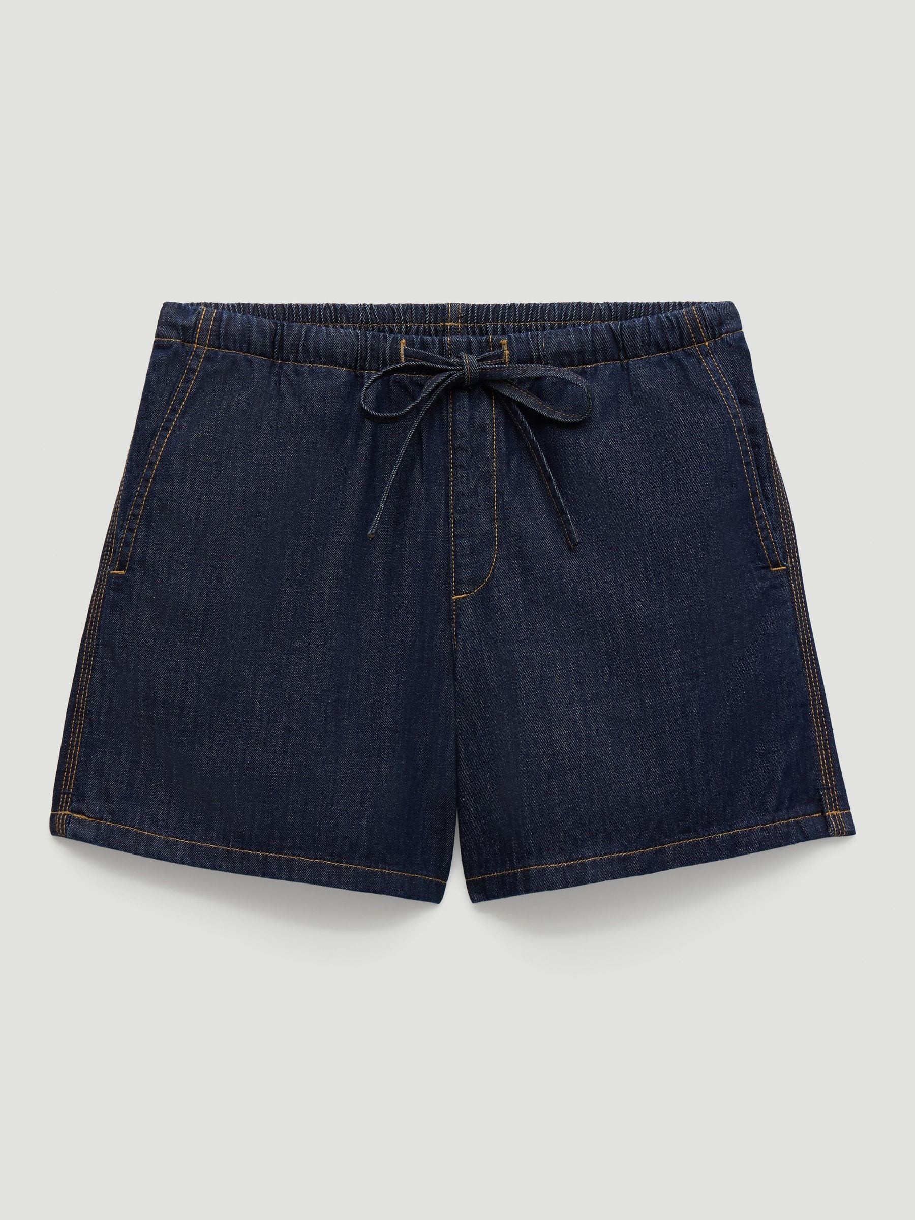 Hush Hush Navy Blue Betty Denim Pull On Shorts | Next US