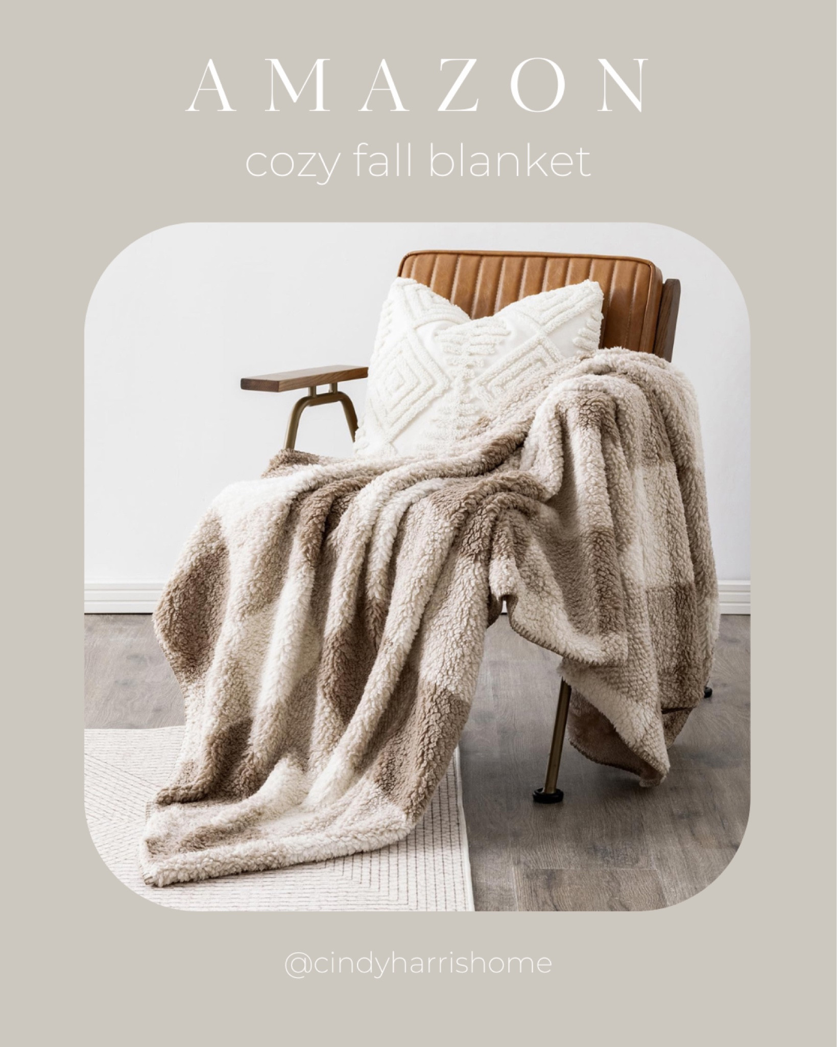 Cozy checkered Amazon blankets perfect for fall!! 🤍

#LTKHome #LTKSeasonal