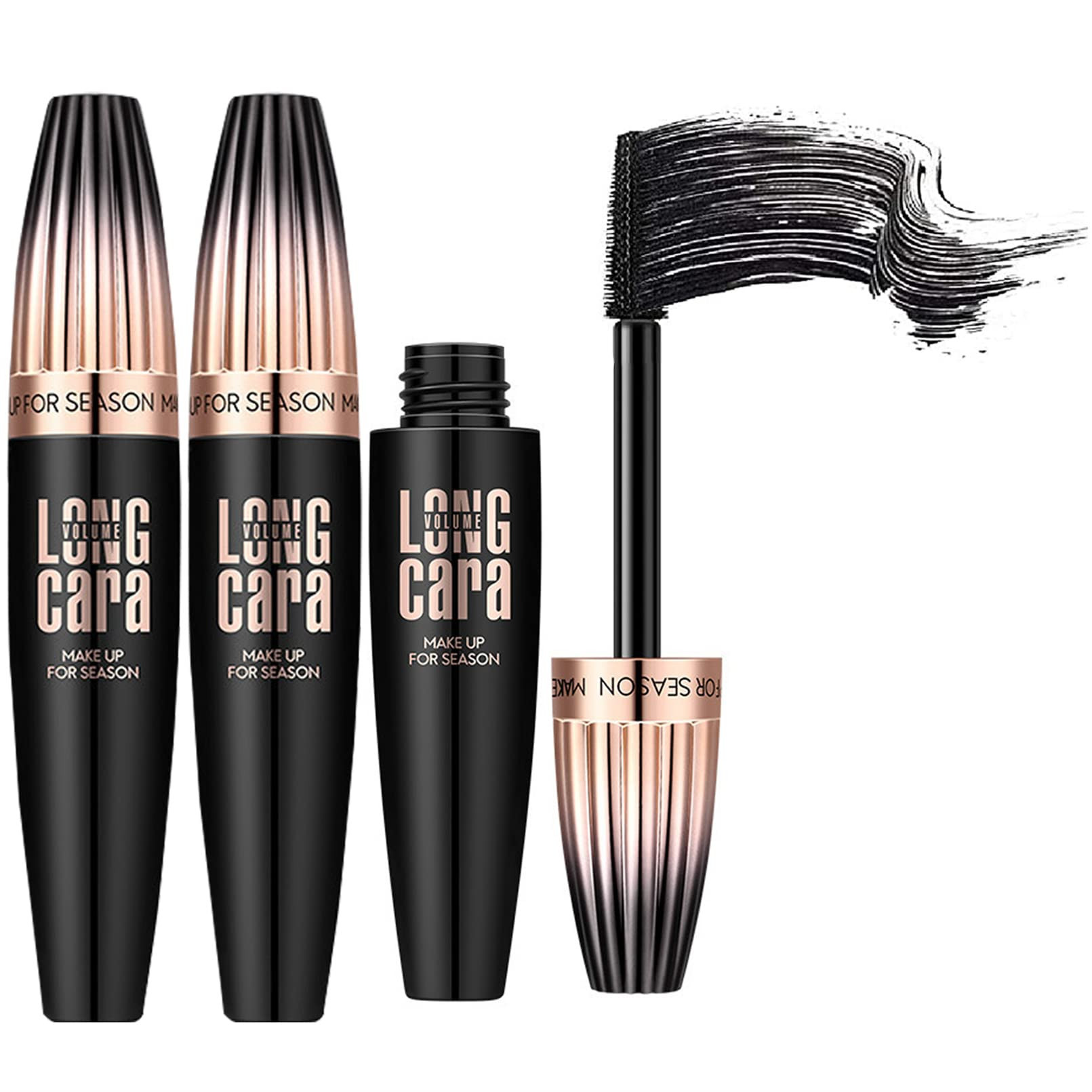 My Amazing Lashes Mascara Black Volume and Length Waterproof Smudge Proof 4D Silk Fiber Lash Masc... | Amazon (US)