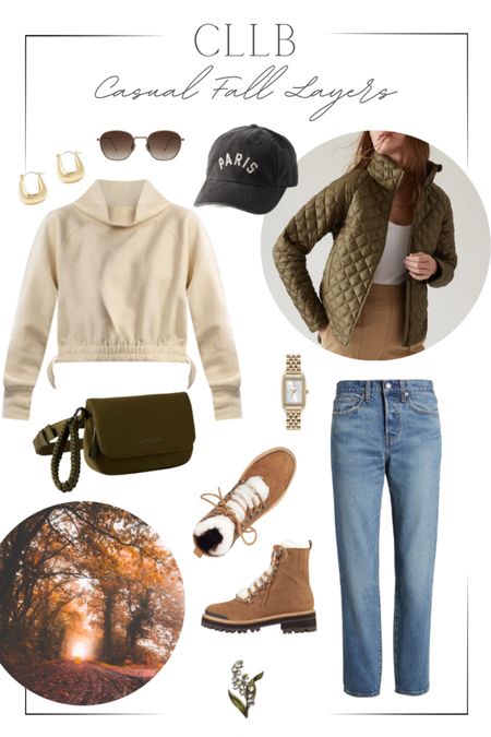 The perfect casual, cozy, layered look for fall … 🍂 … and the jacket and bag are 20-25% off when you become an Athleta member (free) .. just use code MEMBER after signing up! 💛 

#LTKsalealert #LTKSeasonal #LTKfindsunder100