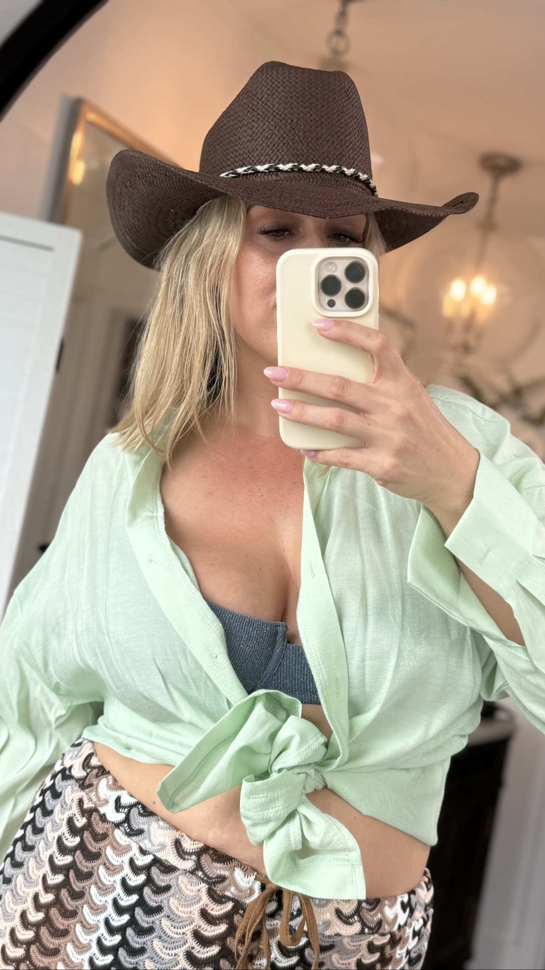 Missoni look, not Missoni price! 
🩷🩵💚💛🧡🤎

Sizes:
Bikini- top LDD+ & bottom XL reg
Pants-XL
Shirt sarong set-L

#missoni #designerlookforless #curvyswim

#LTKTravel #LTKSwim #LTKMidsize
