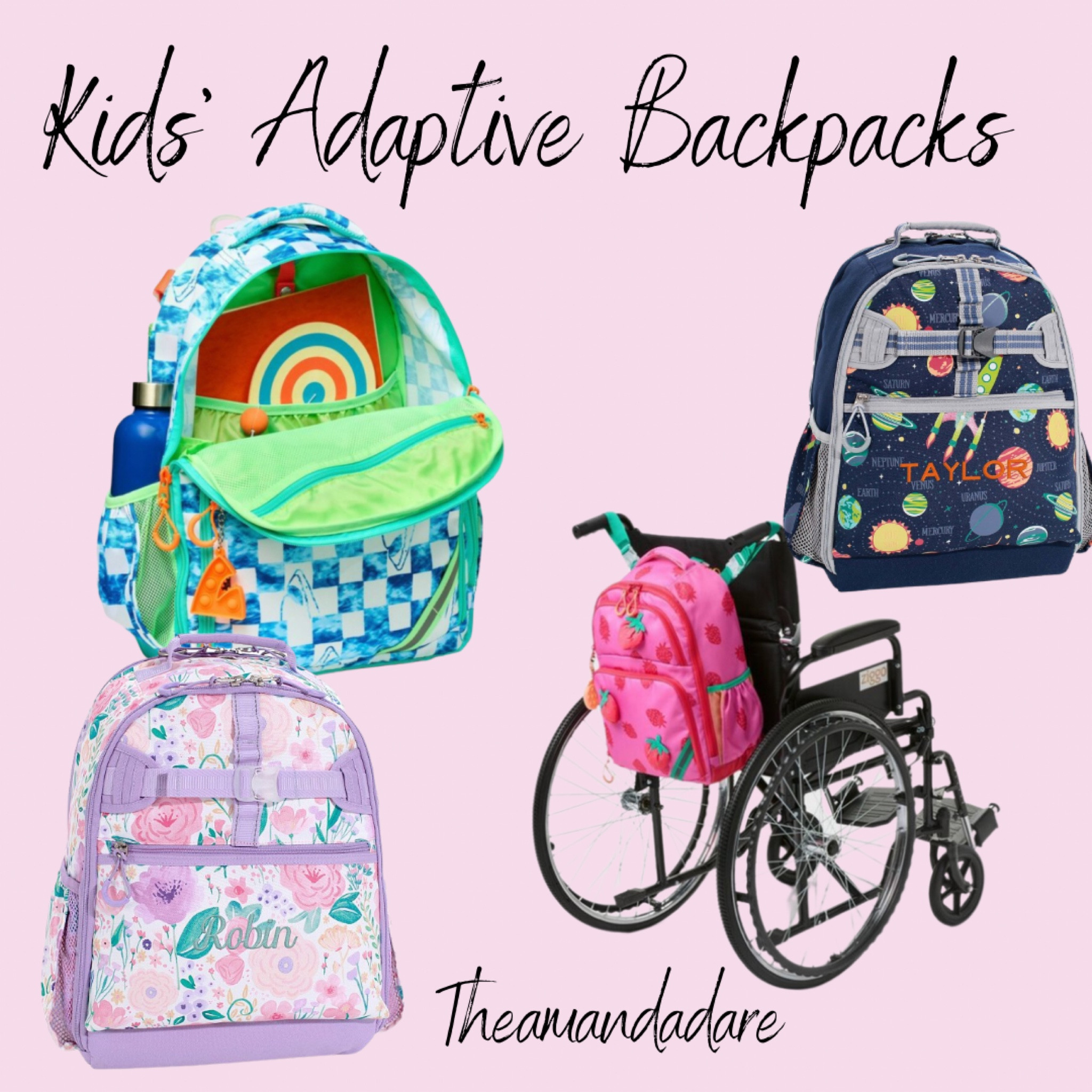 Kids' Adaptive Book bags

Target and Pottery Barn Kids  

#LTKFamily #LTKKids