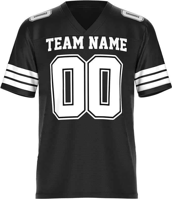 Personalized Football Jersey for Men and Women | Classic Replica | Personalized Name, Number, and... | Amazon (US)