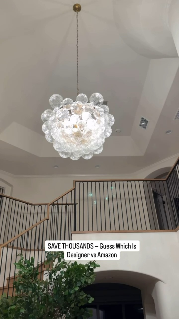 Save Thousands!! Designer looks for less

Bubble Chandeliers Lighting 

 #LTKHome #LTKSaleAlert